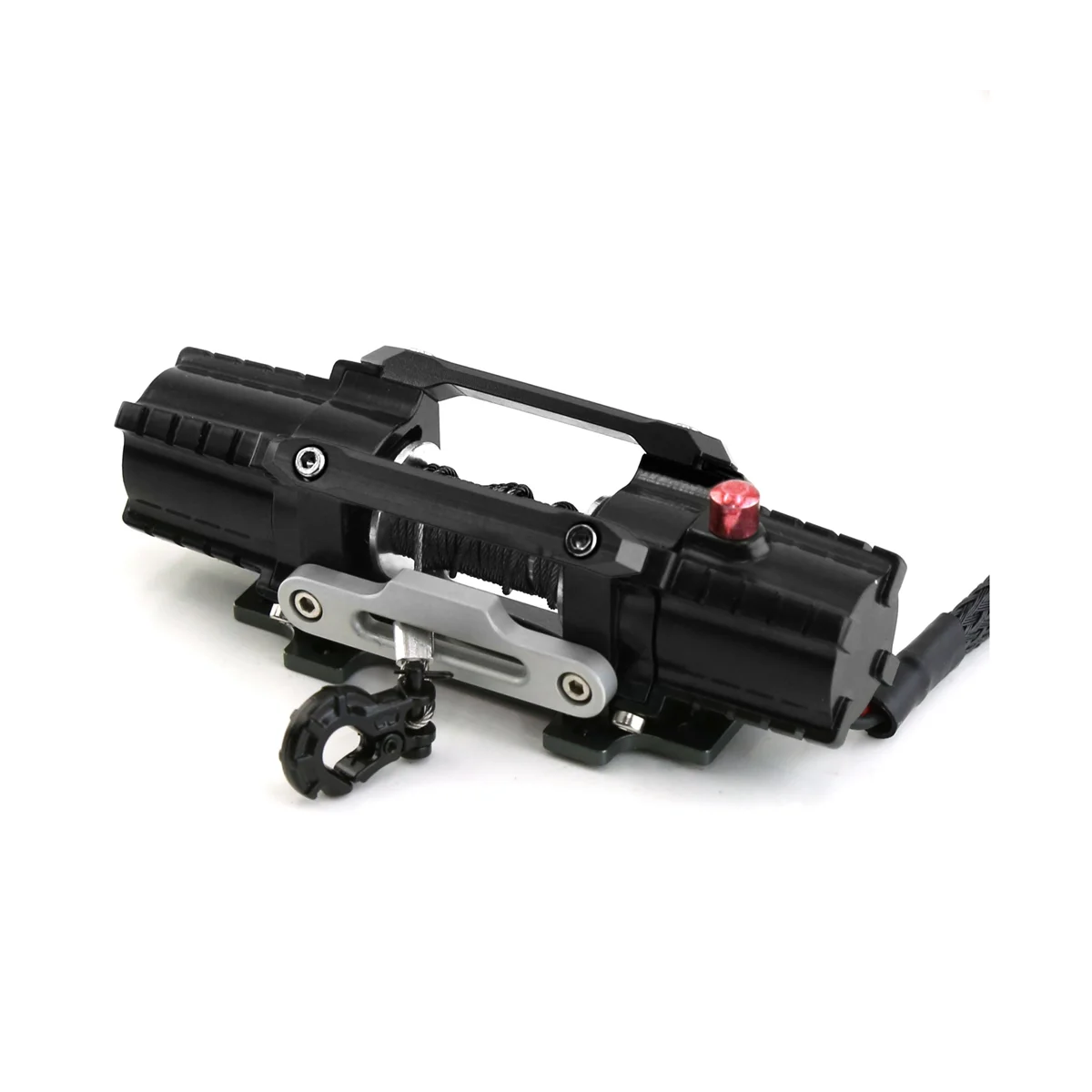 

Dual Motor Metal Simulated Winch for 1/8 1/10 RC Crawler Car Axial SCX10 TRAXXAS TRX4 RC4WD D90 Redcat Upgrade Parts, A