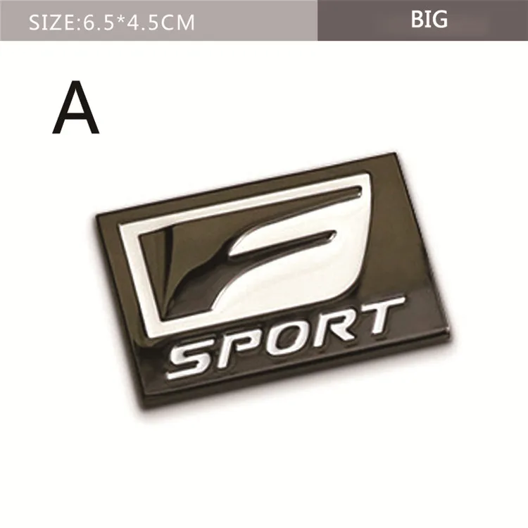 

Спортивная Наклейка F для Lexus RX GS NX IS ES RX300 IS250 IS200 GX470 GS300 CT200h LX470 GX RC CT LS оконная дверная эмблема автомобильный значок