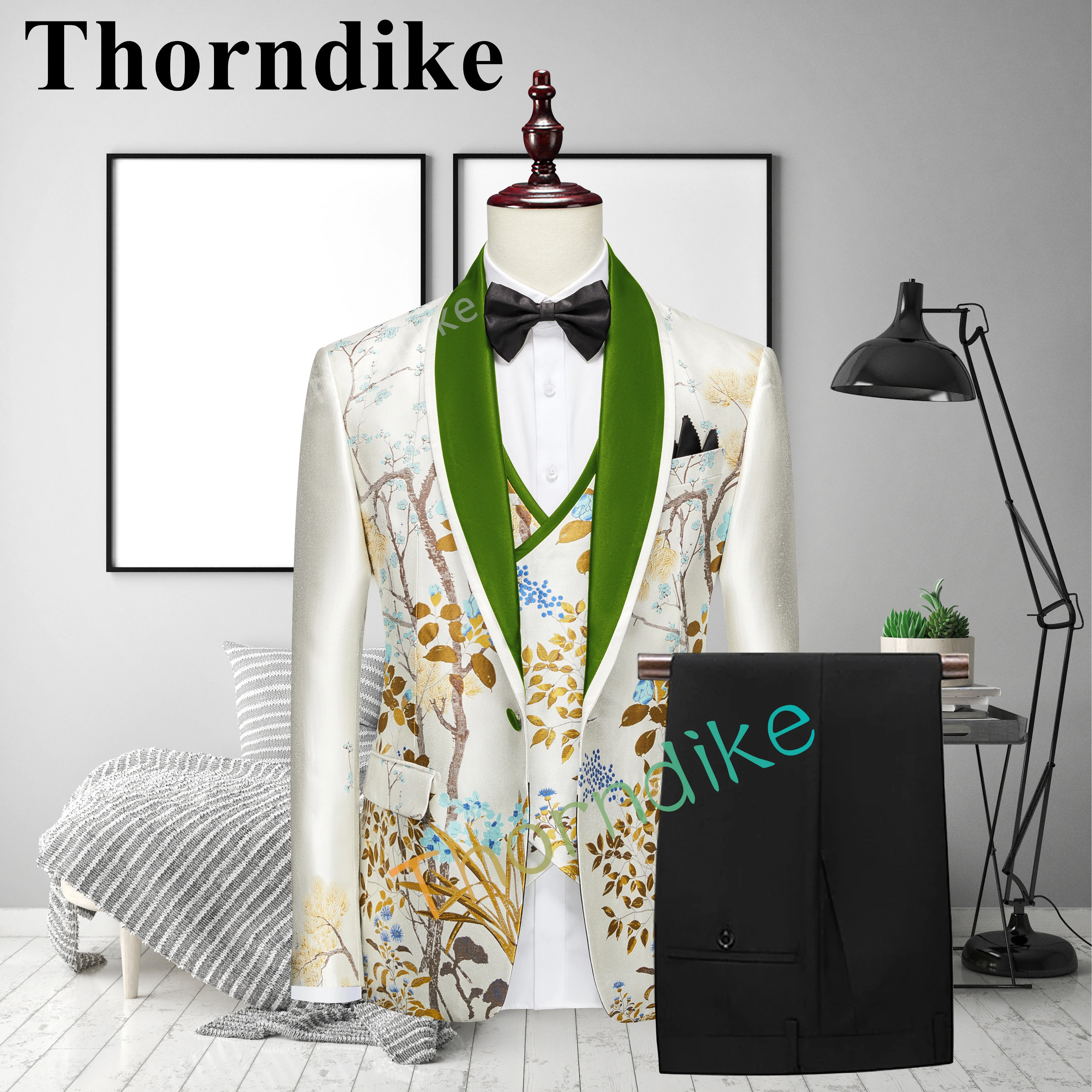 Рисунок 6 - Мужской Жаккардовый костюм для жениха Thorndike