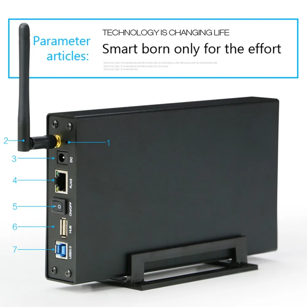 KIMAX 3 5 дюймовый корпус для жесткого диска SSD Wifi маршрутизатор NAS чехол сетевое