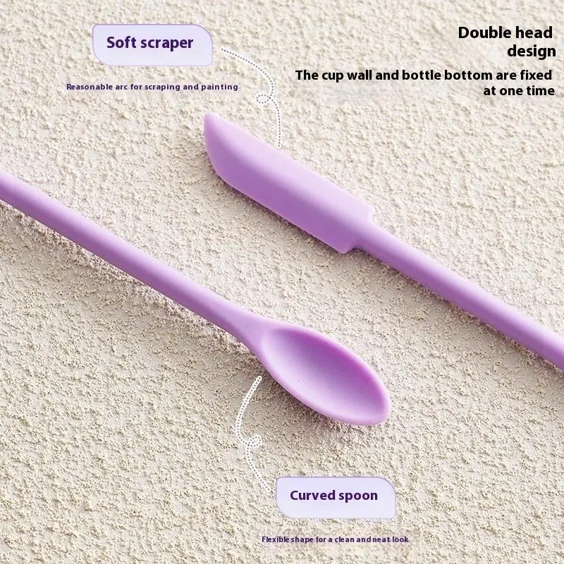 

Набор силиконовых шпателей 3 штуки фиолетовые