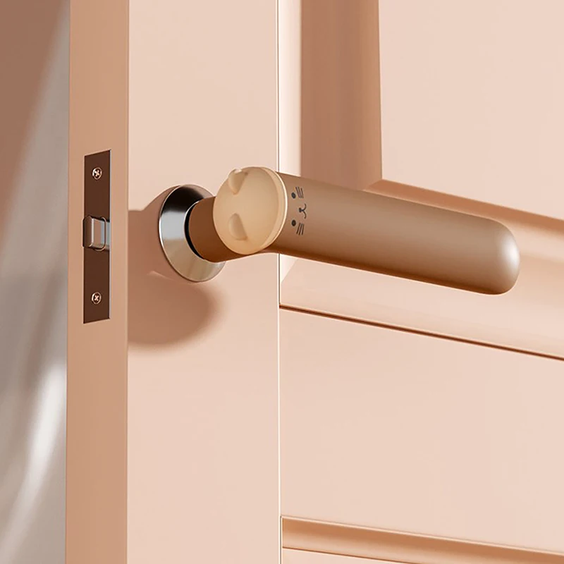 Набор Чехлов На Дверные Ручки 2024 Силиконовый Защитный Чехол Для Зимней Двери