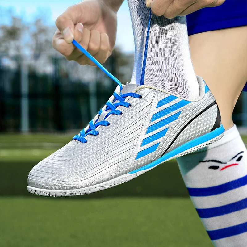 2023 Soccer Shoes For Men Indoor Soccer Boots Women Football Boots Futsal Shoes Children Cement Floor Wooden Floor Training Shoe