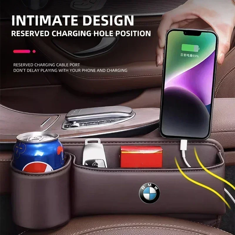 Органайзер для автомобильного сиденья многофункциональный ящик хранения карман