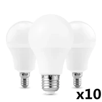 10pcslot led e14 led bulb e27 led lamp 220v 230v 240v 3w 6w 9w 12w 15w 18w 20w 24w lampada led spotlight table lamp lamps light