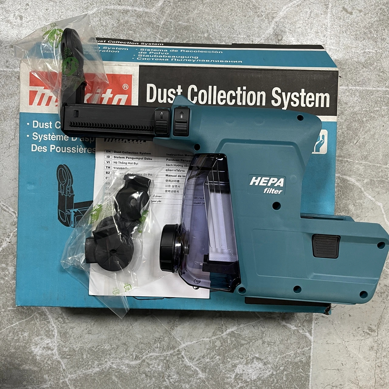Экстрактор пыли Makita DX06 199566-6 подходит для DHR242Z работает автоматически