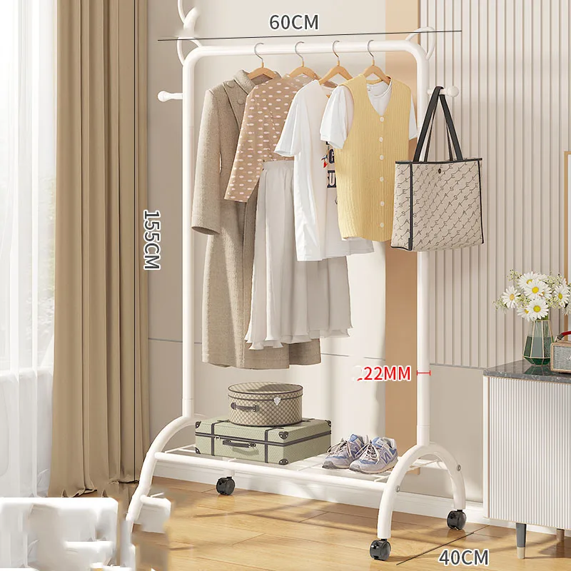

Shoe Modern Clothes Rack Nordic Storage Standing Living Room Clothes Hangers Space Saving Perchero Pared Hallway Furniture DWH