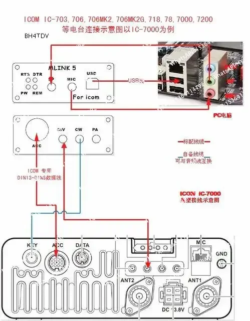 Фото Радиосоединитель LINK U5 ICOM с интерфейсом усилителя №4