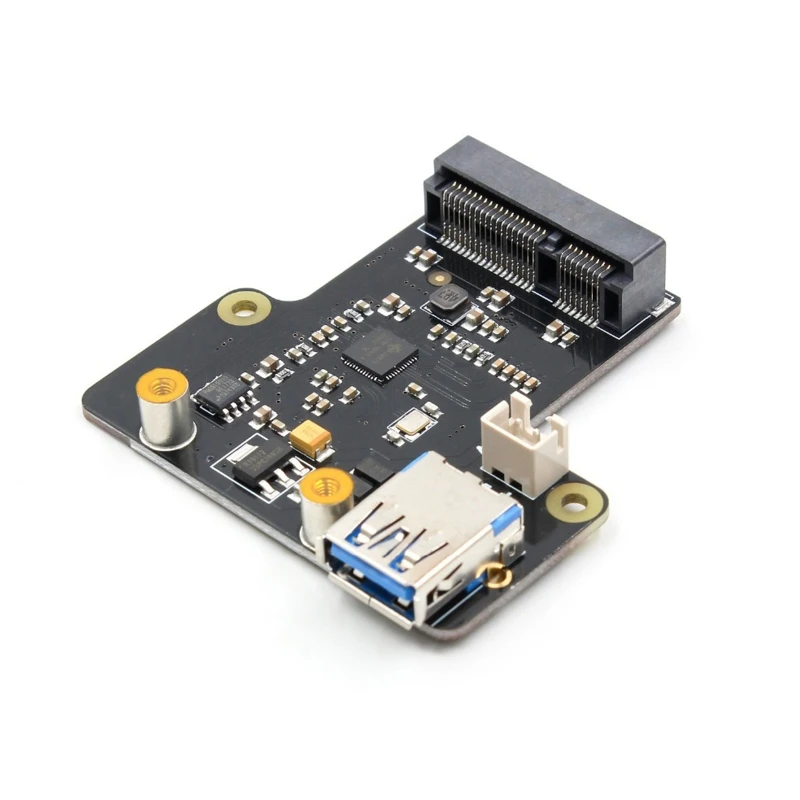 

for Raspberry Pi 3 mSATA Storage, Raspberry Pi 3 Model B 2.5 inch mSATA HDD/SSD Expansion Board X850 V3.0 USB3.0 Shield L41E