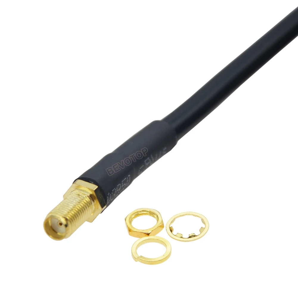 LMR240 Cable BNC Male Plug to SMA Female Jack RF Coaxial LMR-240 50-4 Low Loss 50 ohm Coax Pigtail Jumper Extension Cord |