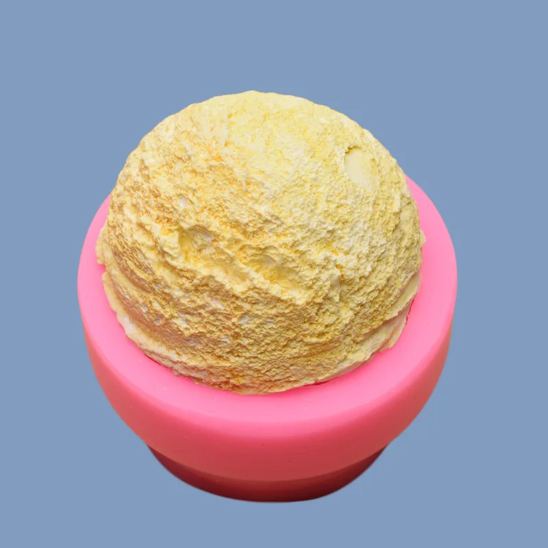 Силиконовая форма сделай сам для изготовления мороженого шариков свечей помадки