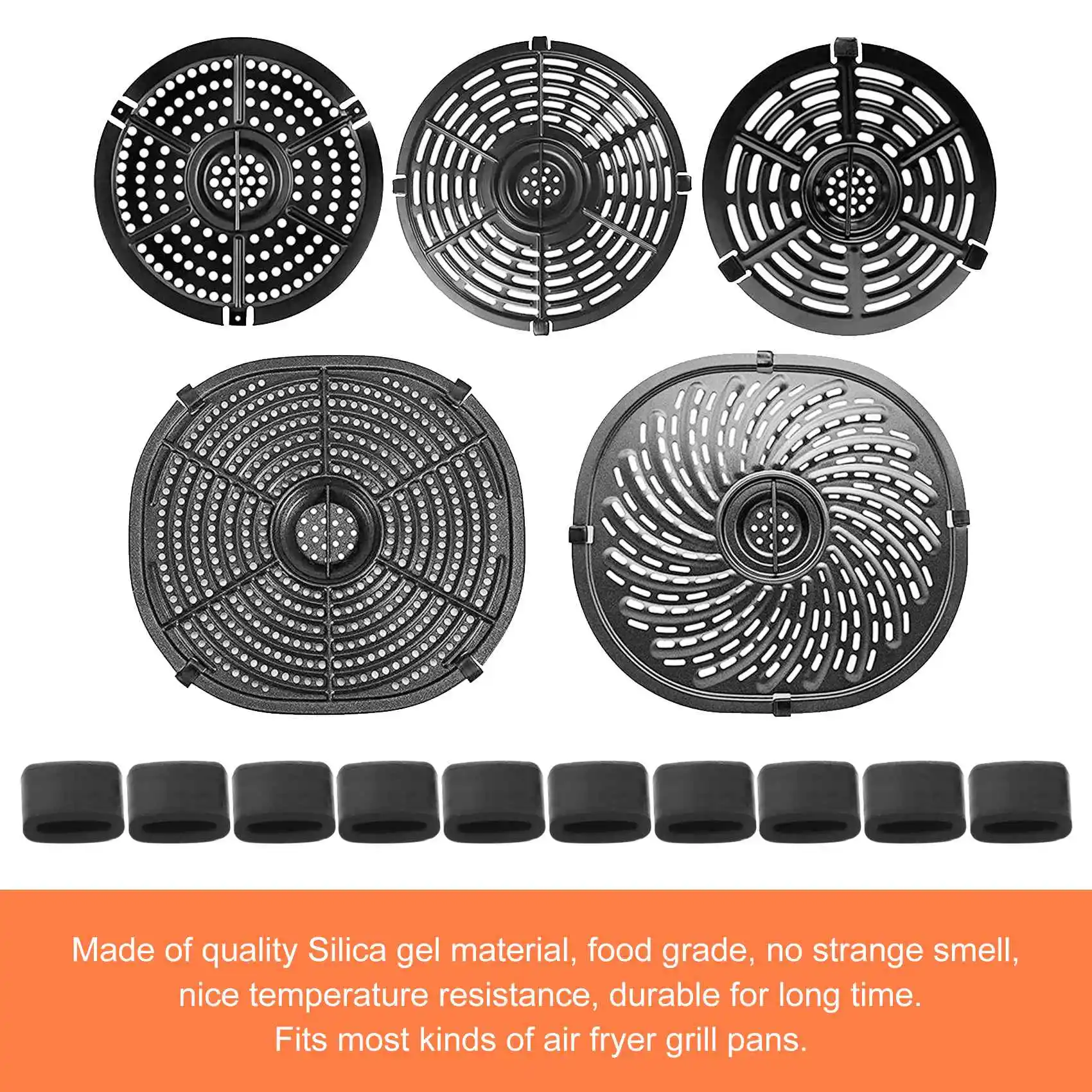 Насадки для фритюрницы бамперы подходят мощной пластина сменные защитные крышки