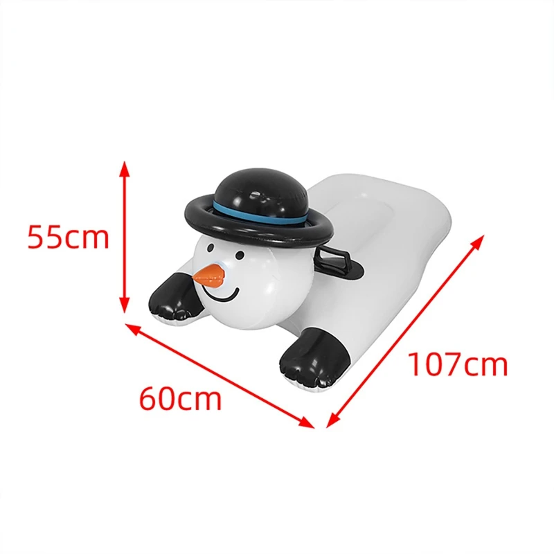 

Snow Tube 42 Inch Inflatable Snow Tube Toy For Kids And Adults Winter Inflatable Snow Sled Toys Outdoor Snow Toys