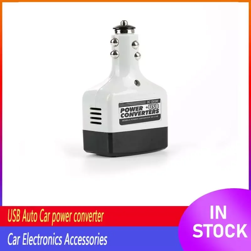 

DC 12-24V to AC Car inverter 220V Voltage Power Convertidor USB Charger Auto Car Voltage Inverters Car Electronics Accessories