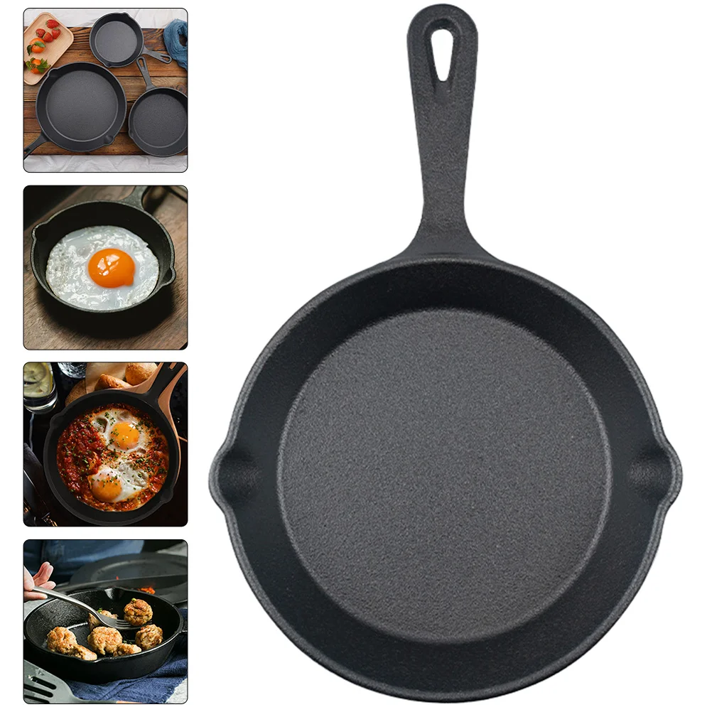 

Waffle Maker Kitchen Omelette Pan Essentials Cooking Tool Mini Cast Iron Skillet
