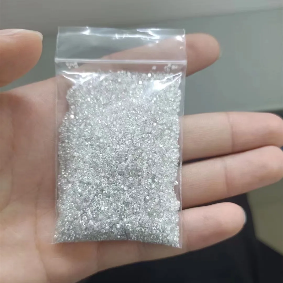 1pcs/LOT South Africa Natural Genuine Diamond Gemstone About 4.2 mm DIY Pendant Necklace Earring Ring Man Woman Jewelry