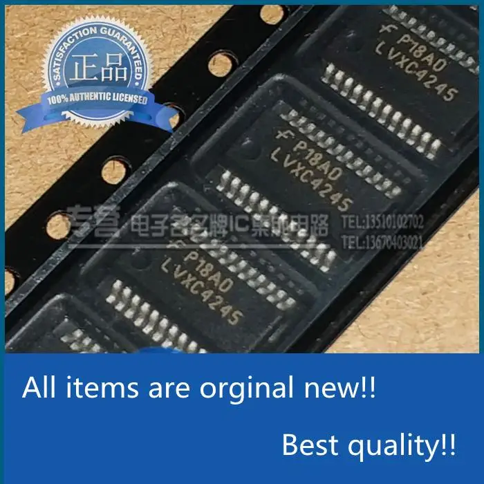 

10pcs orginal new 74LVXC4245QSCX silk screen LVXC4245 patch dense foot QSOP-24