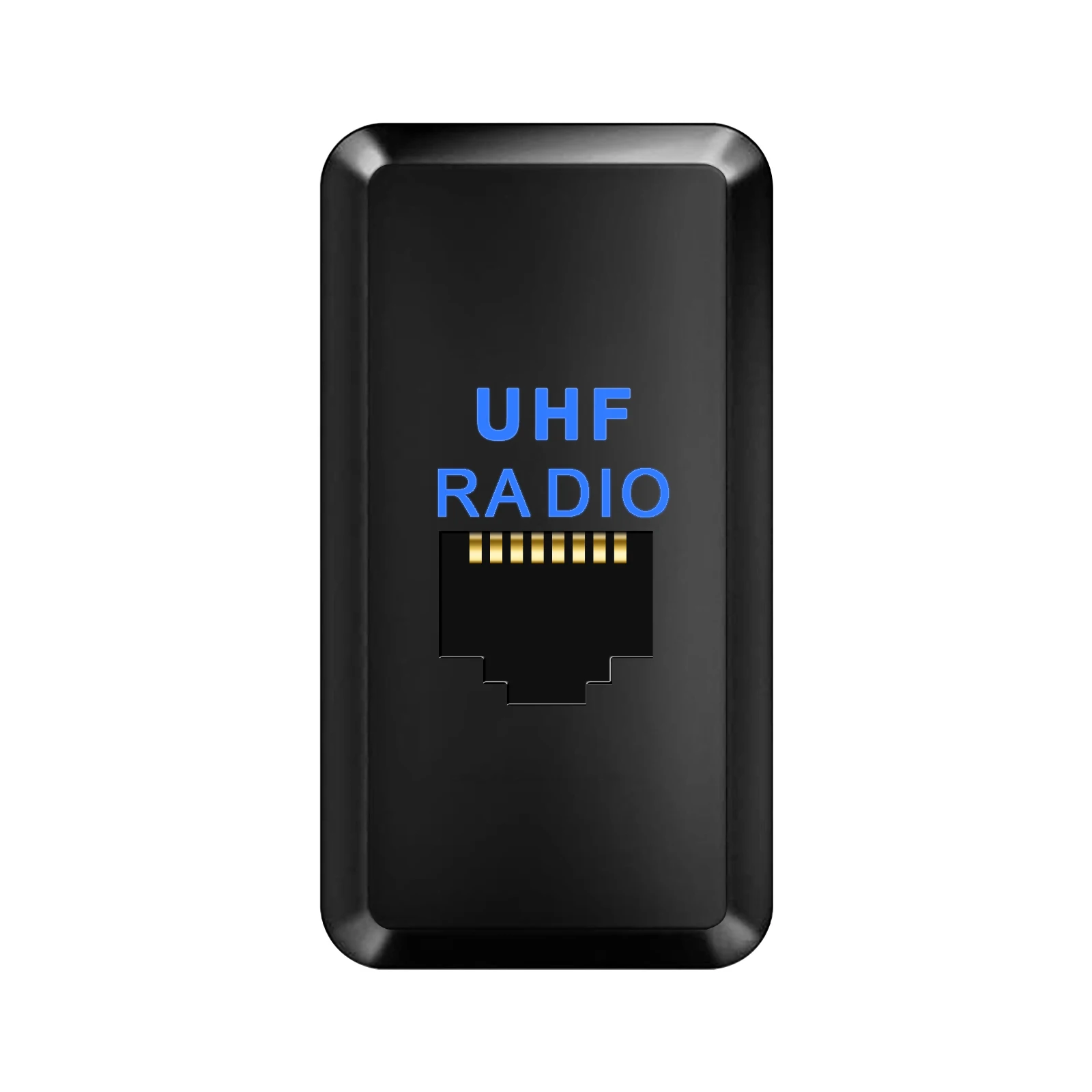 RJ45 UHF RADIO синий светодиодный переключатель пустая панель дистанционного