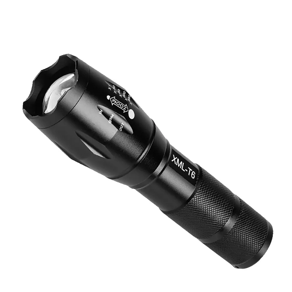 

Super Bright Zoomable High Lumens Led Flashlight Adjustable Handheld Aluminum Alloy 5 Modes Rechargeable Waterproof Torch