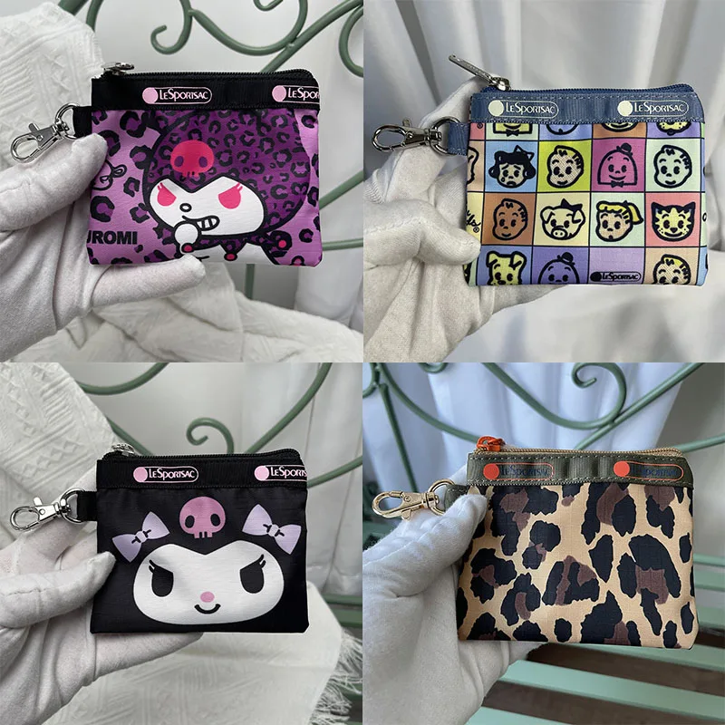 

Аниме Фигурка Lesportsac, милая Водонепроницаемая подвесная сумка, сумка для монет, женская сумка для ключей, сумка для аксессуаров, сумка для карт, рождественский подарок для девушки