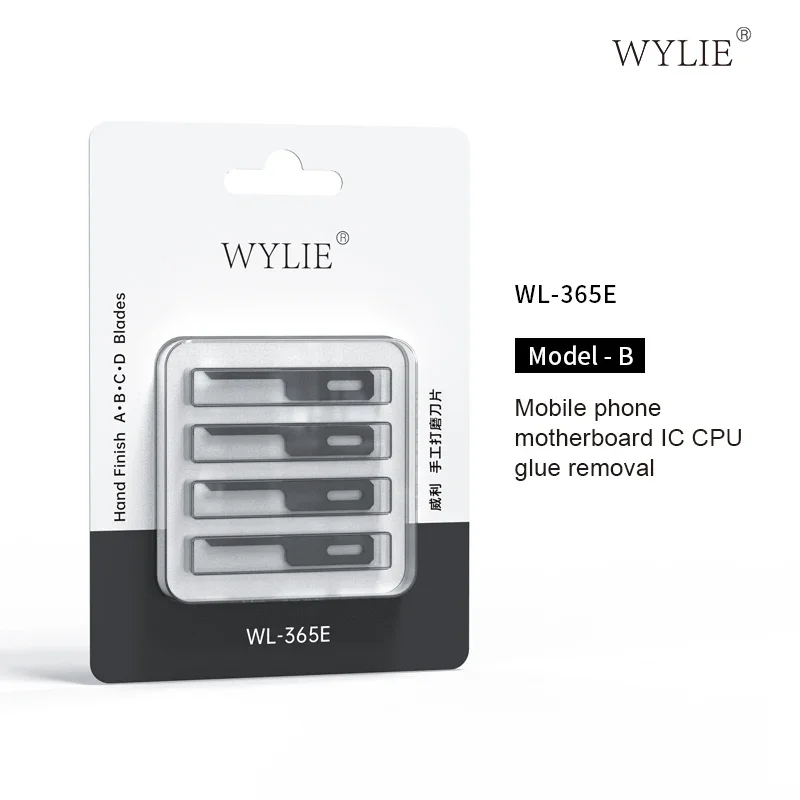 WYLIE WL-365E 4 в 1 набор ручных заточенных лезвий для ремонта мобильных телефонов