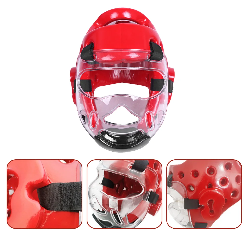 Adjustable Taekwondo Helmet Sports Head Protective Helmet Head Guard for Boxing