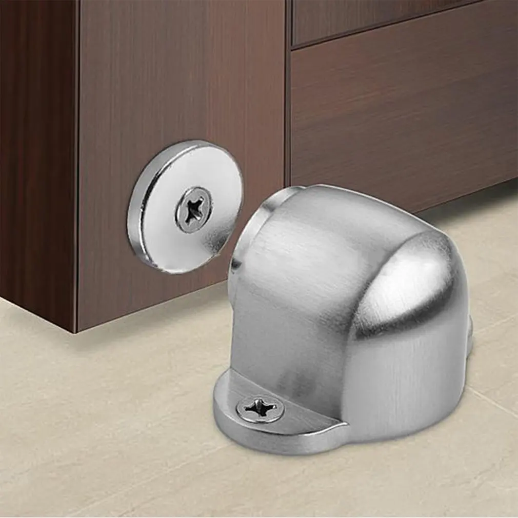 

Stainless Steel Door Strong Magnetic Door Stopper Suction Gate Engineering Project Supporting Hardware Door Stop