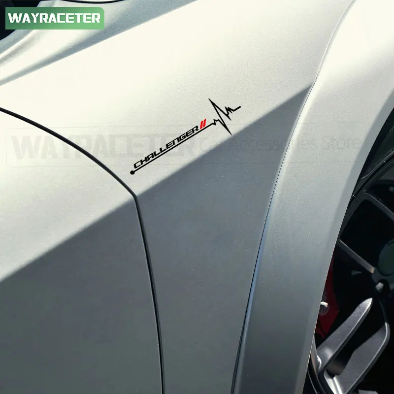 2 шт. светоотражающие наклейки на окна Dodge Challenger SRT8 392 Demon 2023