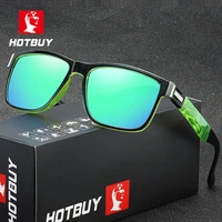 hotbuy european and american sports cycling polarized sunglasses mens square outdoor sunglasses