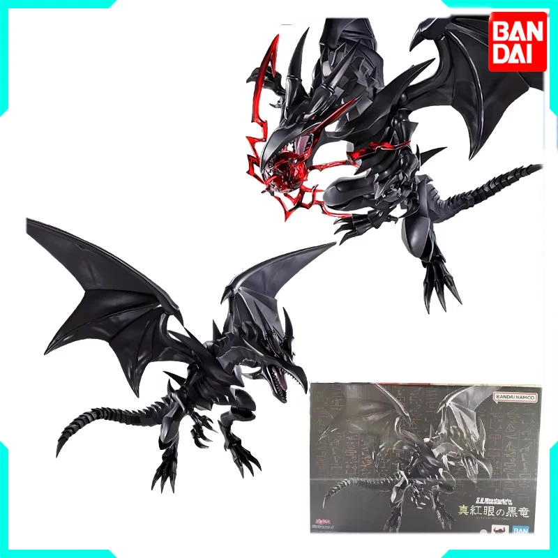 Bandai оригинальные фигурки героев YU-GI-OH ROTE AUGEN SCHWARZER DRACHEJONOUCHI KATSUYA MONSTER игрушки для