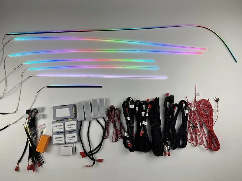 Для BMW 3 серии 3GT F30 App Control 256 RGB динамический цвет автомобиля эргономичная