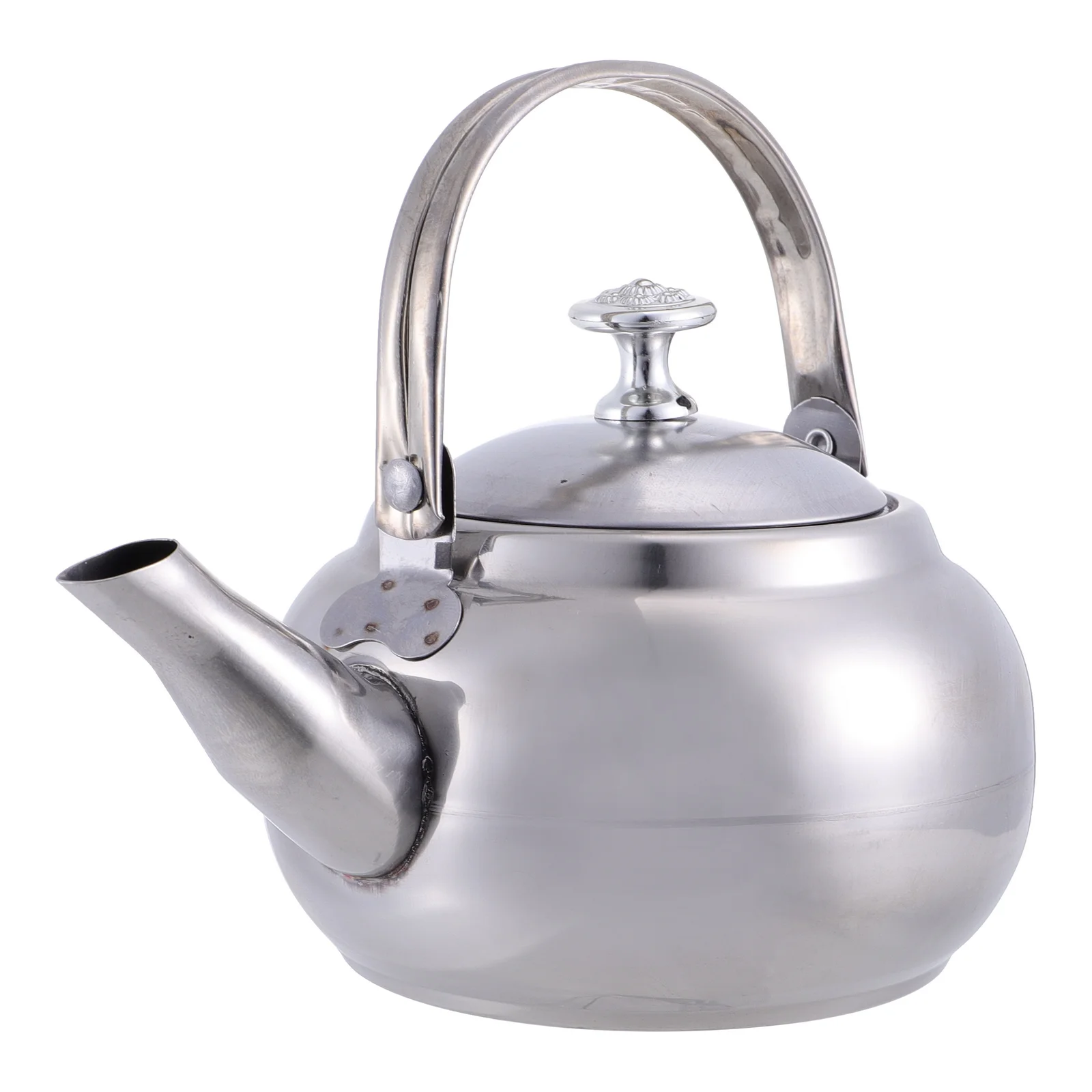 

Kettle Tea Water Stovetop Teapot Whistling Pot Steel Stainless Stove Boiling Coffee Hot Gas Kettles Teakettle Heating Metal