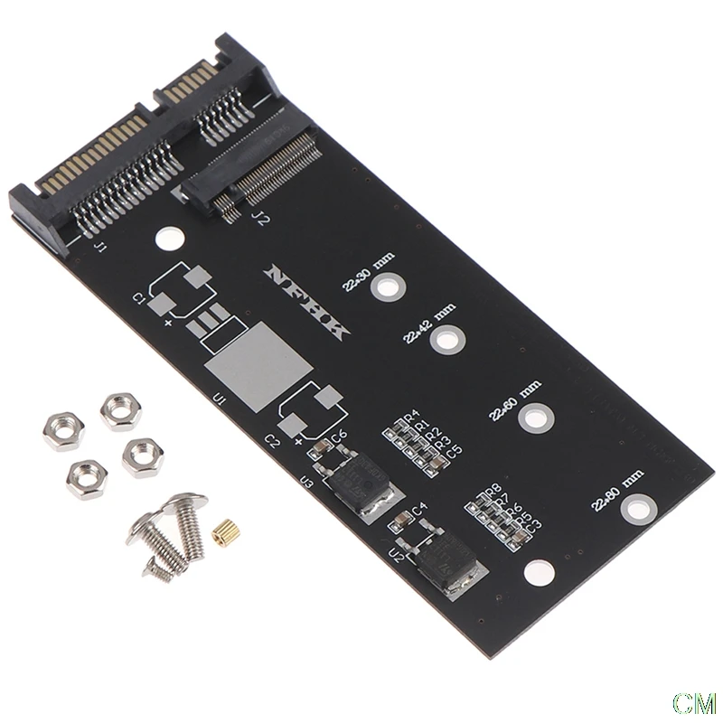 

1 комплект высокоэффективный M.2 NVME SSD конвертирующий адаптер карта NVME/AHCI SSD Модернизированный комплект для SATA версии I/II/III (1,5/3,0/6,0 Гбит/с)