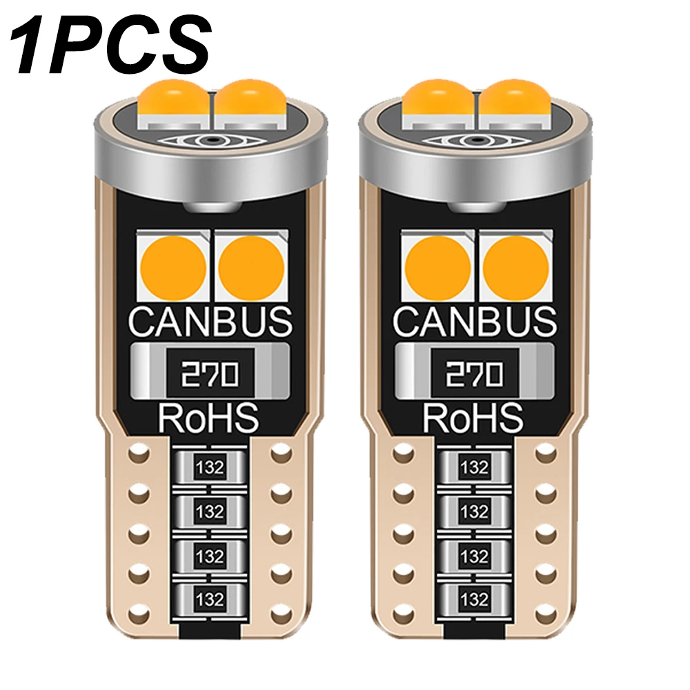 1 шт. T10 W5W WY5W 2825 супер яркий светодиодный Canbus без ошибок салона автомобиля купольные фонари для чтения авто парковочная лампа клин хвост боковая лампа