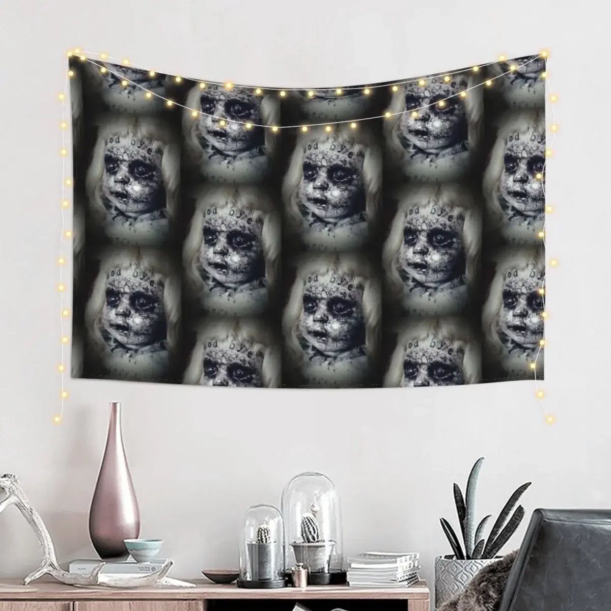 Жуткая кукла жуткая ужасы ужасов зомби Союза доска Уиджа готика альтернатива