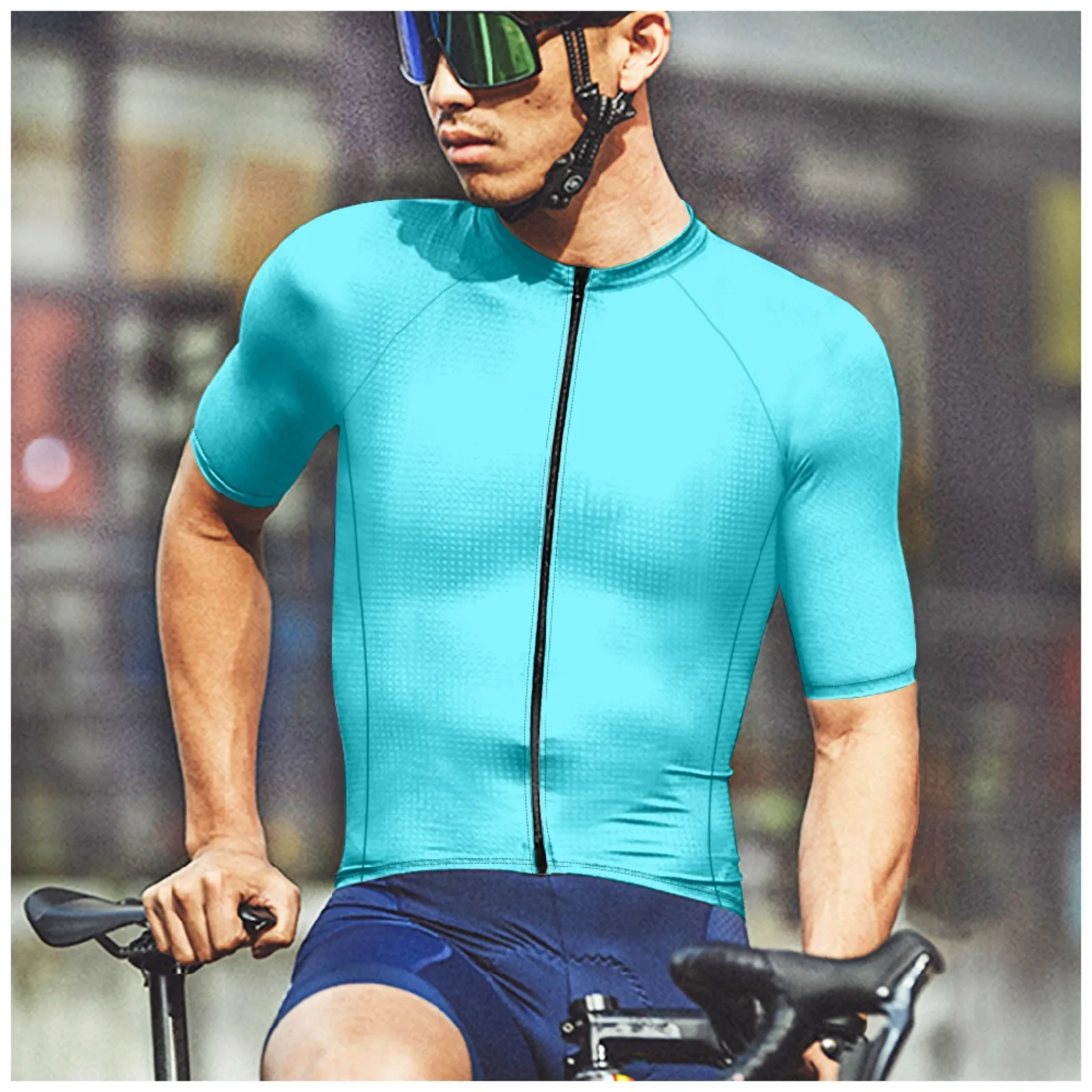 

Женская облегающая футболка, мужской летний велосипедный костюм, толстая хлопковая футболка для мужчин, футболка с круглым вырезом и короткими рукавами