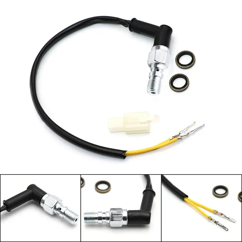 

Выключатель стоп-сигнала с шагом M10x1.25, болт банджо, подходит для Yamaha YZ125 YZ 250F 426F 450F