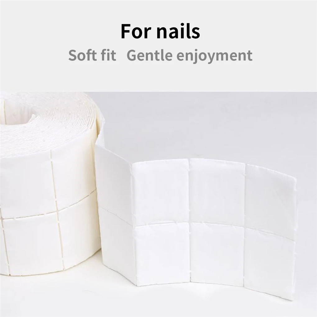 

500 листов, флисовые салфетки для снятия гель-лака для ногтей