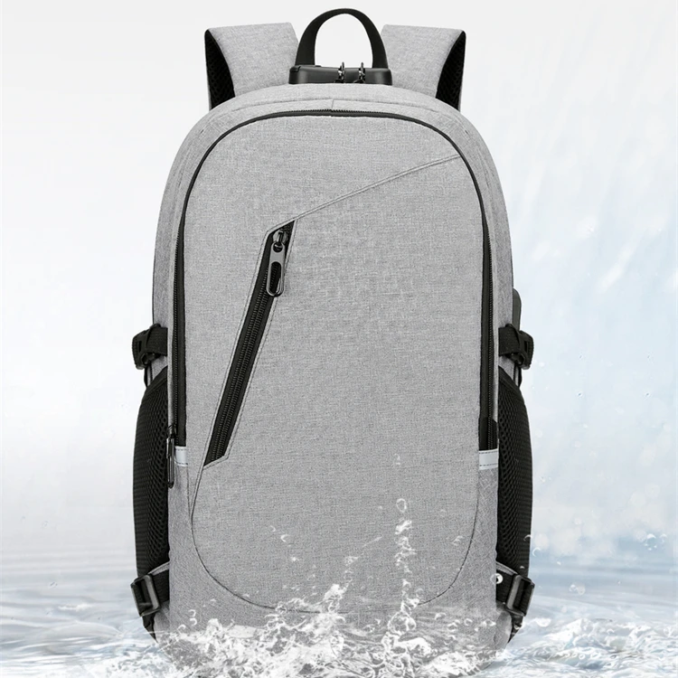 

2023 New Men's Backpack Multifunctional Waterproof Bag Men's Business Laptop Backpack USB Charging Bag Nylon Leisure Backpack