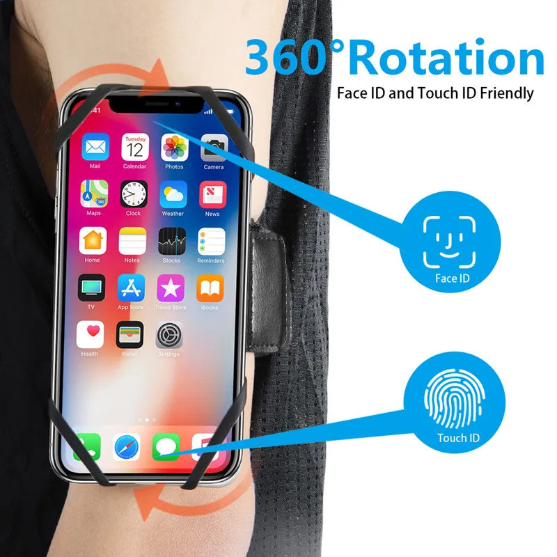 

Running Bag For Mobile Phone Gym Accessories Female Jogging Hiking Trails Wrist Women Stretching Bicycle Sports Men's Belt Pouch