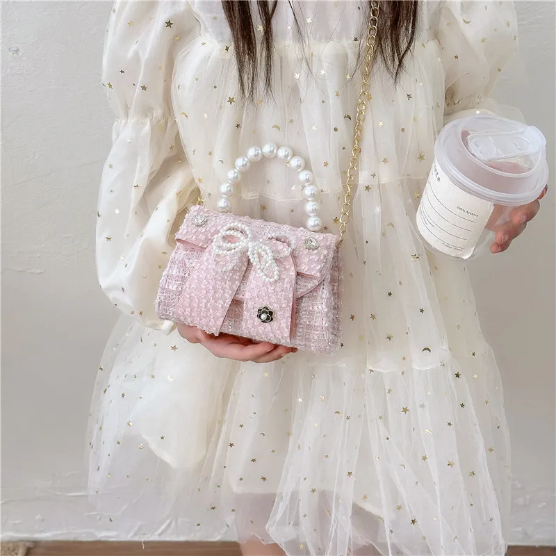 Детская сумка милая через плечо для девочек новая маленьких модная принцессы