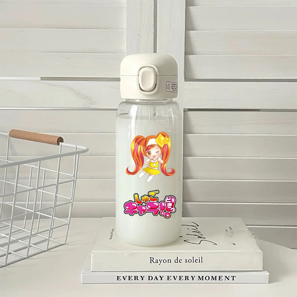 600 мл Shugo Chara мультфильм герметичная соломенная бутылка для воды портативная