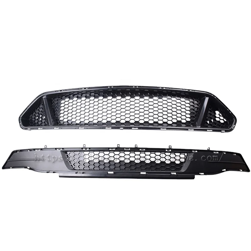 

Car Black Front Bumper Grill Hood Grille For 2018-2019 Ford Mustang