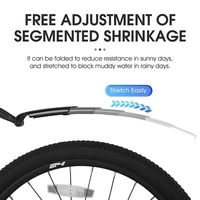 1 set mud guard wind resistant cycling accessories simple detachable mountain bike fender bike mud guard for bicycle