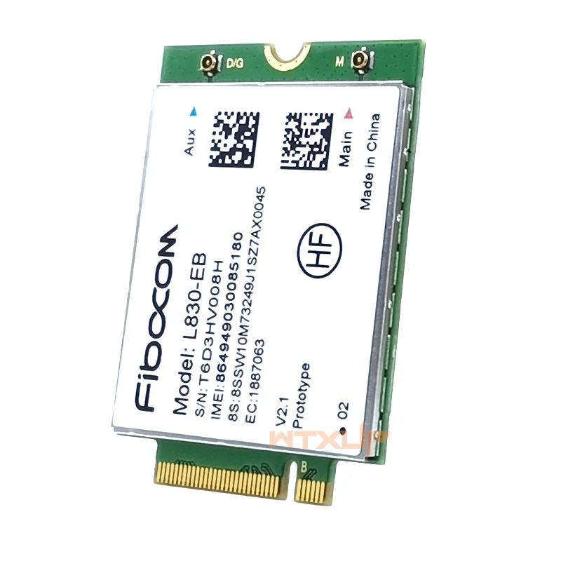 L830-EB Беспроводной модуль LTE 4G Карта WWAN для THINKPAD X380 T480s T480 X280 T580 L580 L480 S1 поколения 4