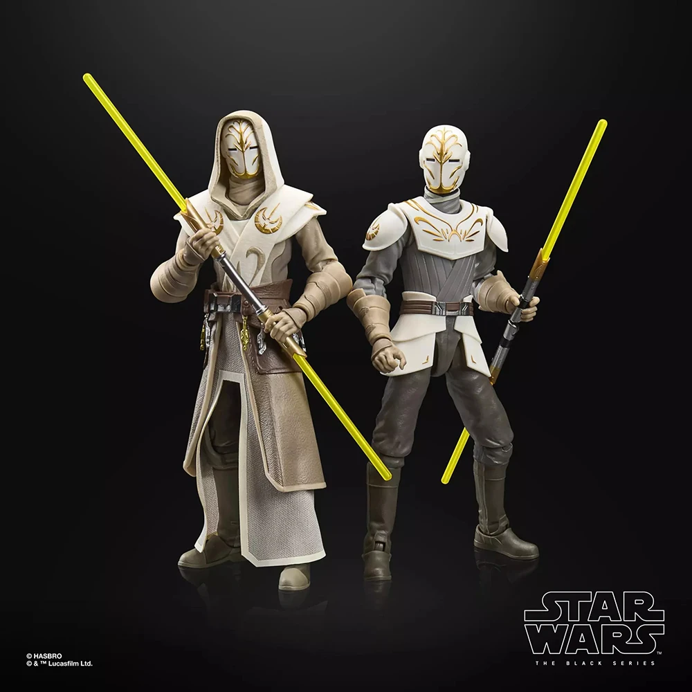 Фото В наличии оригинальные НОВЫЕ коллекционные фигурки Hasbro STAR WARS The Black Series Jedi Temple Guards, набор из 2 штук, 15 см, модель игрушечных фигурок №4