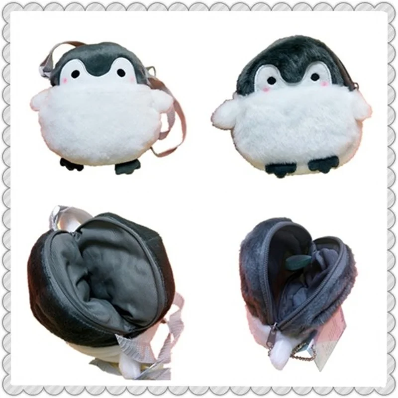 

Милый плюшевый мини-кошелек в виде пингвина 12-20 см, ранец, мягкий плюшевый Кошелек в виде пингвина с позитивной энергией, кошелек для монет д...