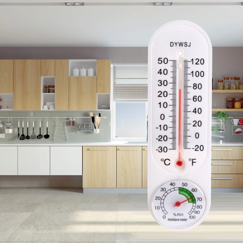 

Термометр для домашнего разведения без блока питания, настенный прибор для измерения влажности и влажности, Садовые принадлежности