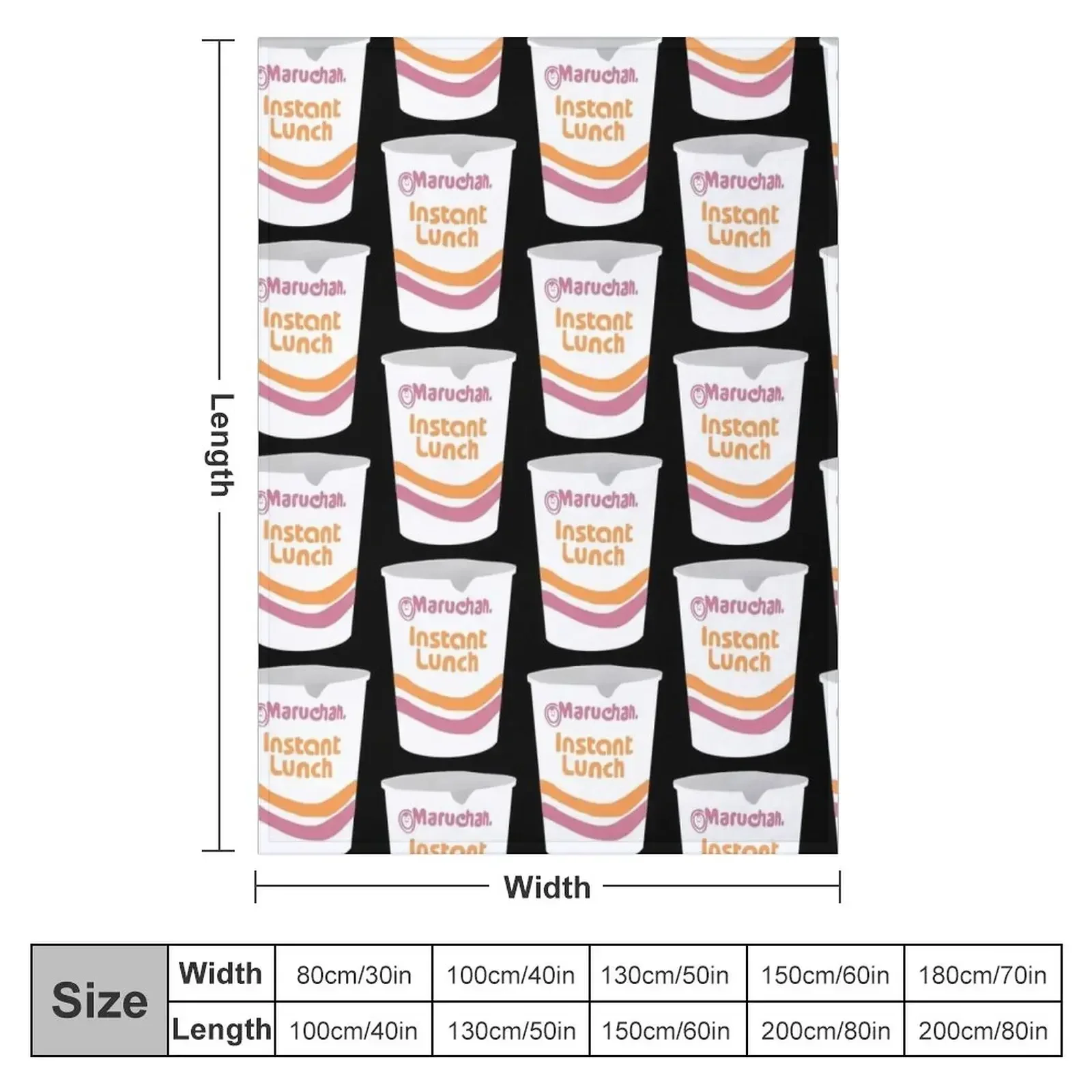 Одеяло Maruchan Instant Lunch Ramen одеяла для диванов украшения кемпинга