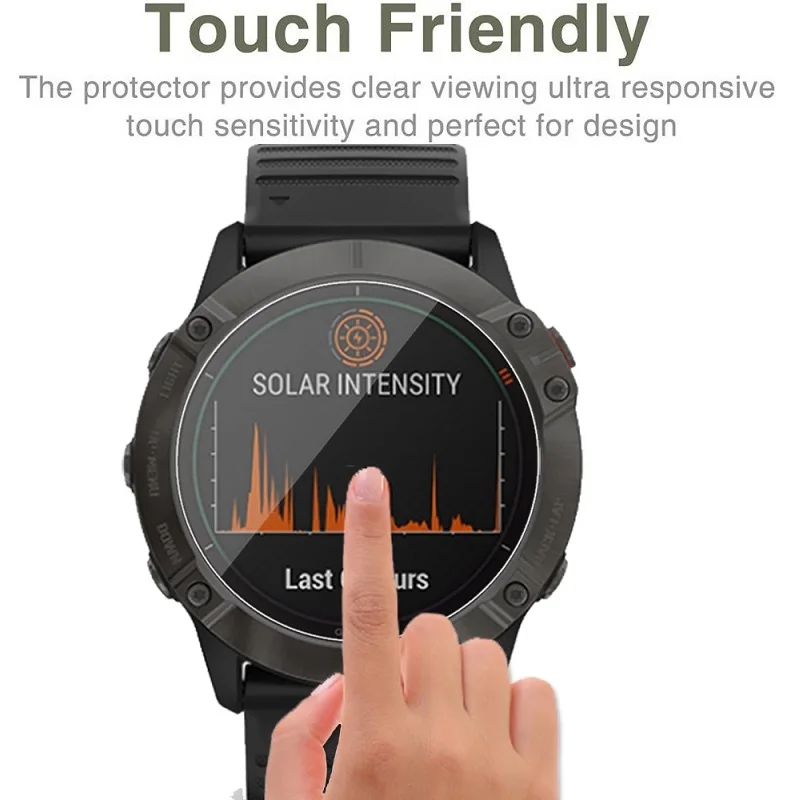 Защитное стекло для Garmin Fenix 7 7X 7S 5 5X 5S Plus 6 6X 6S Pro Защитная пленка экрана смарт часы